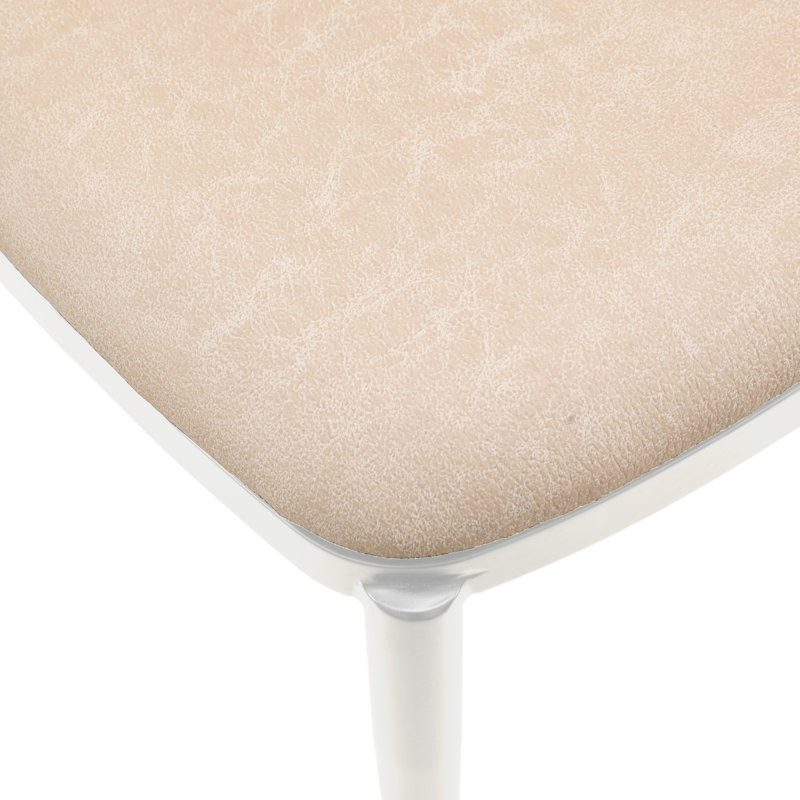 Kelce Full Back Side Chair, Marron clair, Ensemble de 4