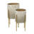Atrell Metal Pot Planter (Set of 2)