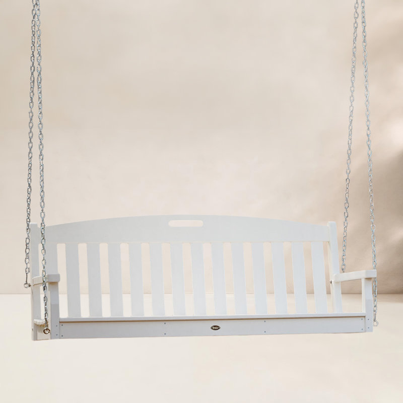 Balançoire 60 "POLYWOOD Yacht Club, Blanc classique