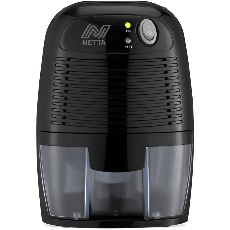 NETTA 500ml Mini Dehumidifier, Black