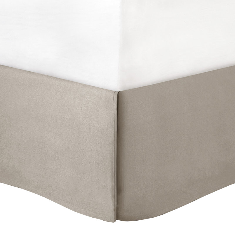 Édredon grand 7 pièces Taupe - Design élégant, 1 édredon, 2 taies décoratives, 3 coussins décoratifs, jupe de lit, literie décorative lavable à la machine