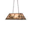 Luminaire suspendu géométrique pour table de billard 6 lumières Old Forge