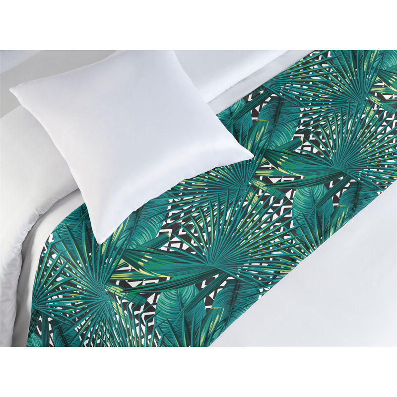 Foulard de lit Ambesonne Tropical, Lit simple