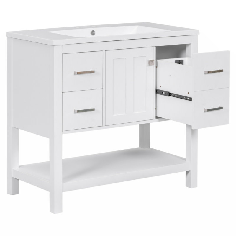 17.8'' Single Bathroom Vanity Base Only