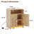 Nightstand With Charging Station And LED Lights-69794662