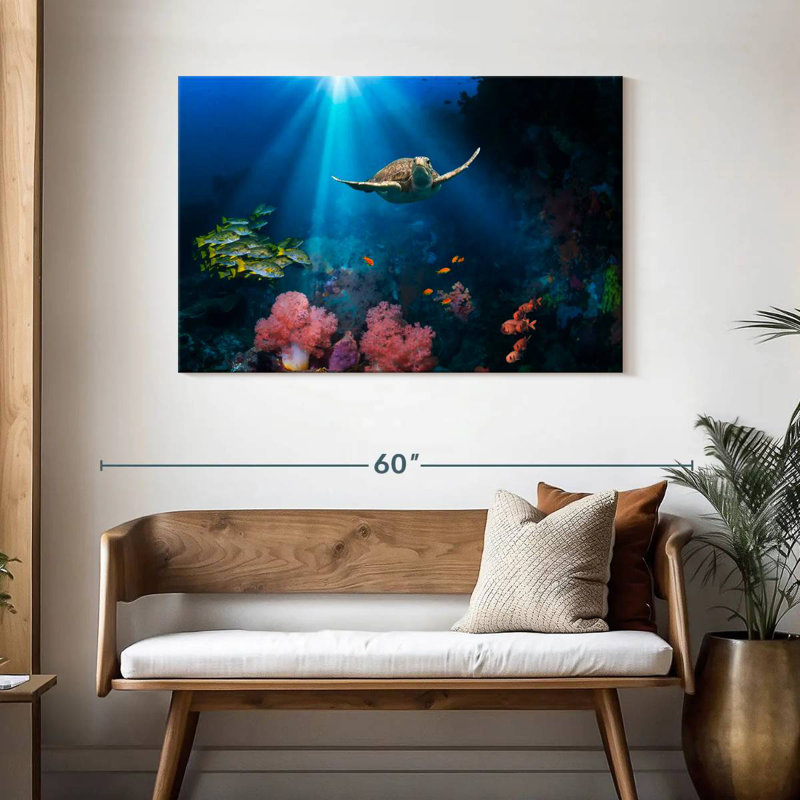 Brampt Ocean Underwater, 30" H x 45" W