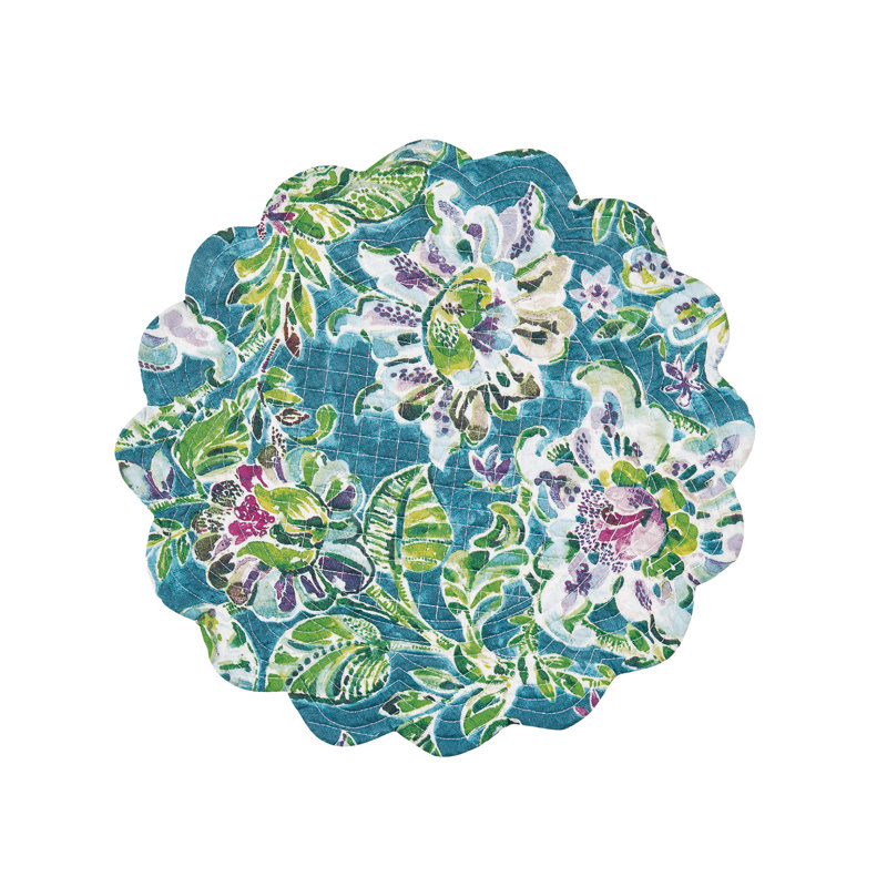 Floral Round Placemat