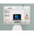 Amon Versatile Wall Mount Floating Computer Desk - Stylish and Space-Saving Writing Study Table with Shelves - Ideal for Living Room, Bedroom, and Home Office, White-1326864228