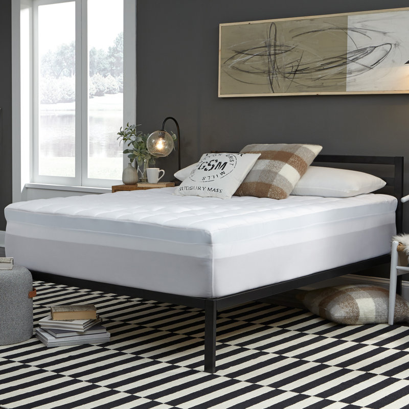 Surmatelas en mousse viscoélastique gélifiée et fibres ComforPedic Loft de Beautyrest 2 pièces, Très grand, 5.5"