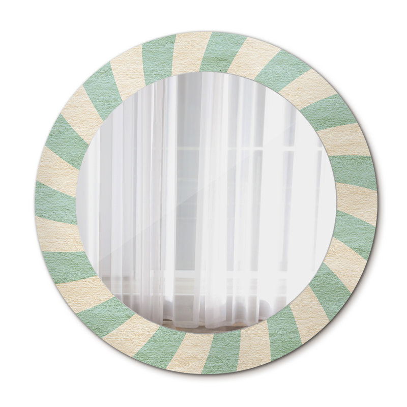 Huldar Glass Flat Wall Mirror