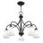 5 - Light Steel Dimmable Classic / Traditional Chandelier-1559347706