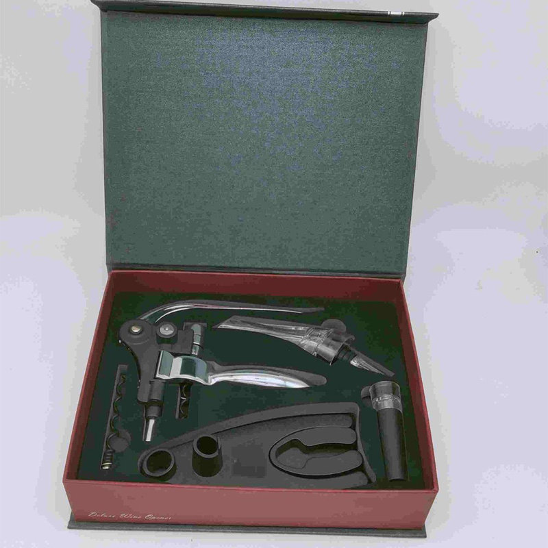 Rabbit-Shaped Wine Bottle Opener Kit - Lever Style Opener Set - Wine Accessories Gift Set