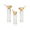 3 Piece Perched Bird Figurine Set