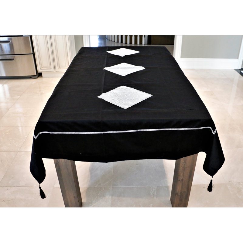 Nappe Bouck, Noir, 60 po x 90 po