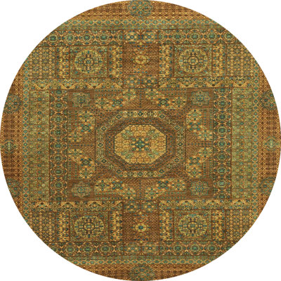 Tapis décoratif multicolore à motif abstrait