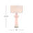 Henrietta Pink Table Lamp