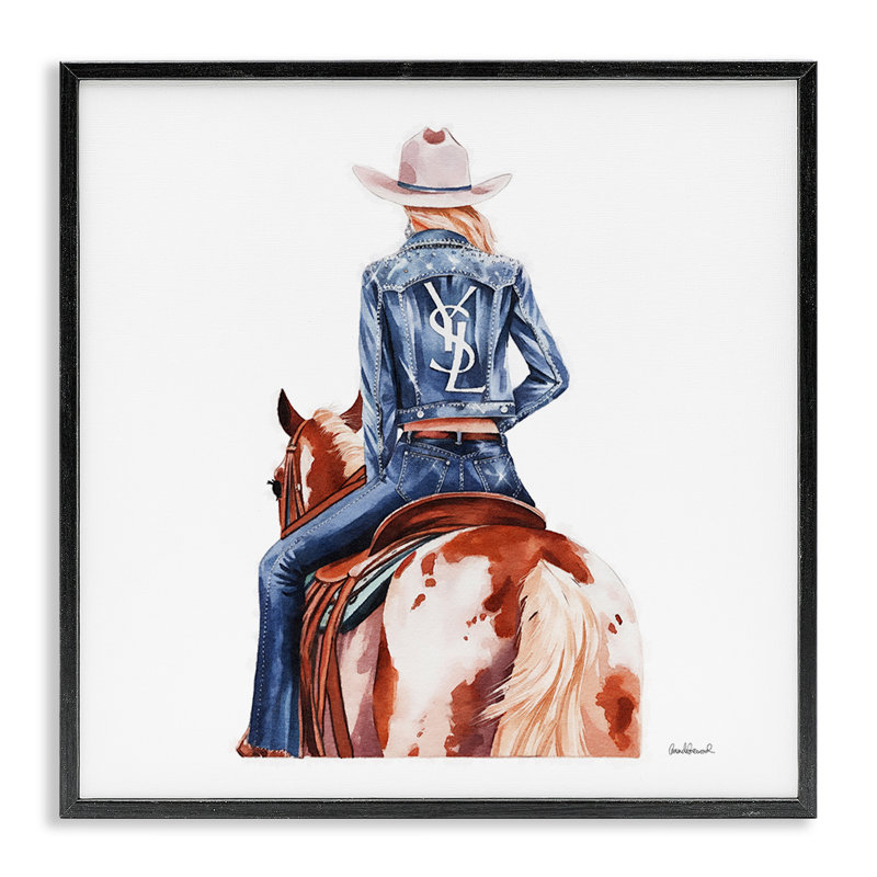 Art de giclée encadrée par Amanda Greenwood, Giclée encadrée noir minuit, H 12 po x l 12 po