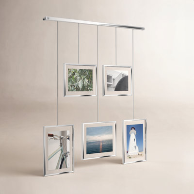Black Metal Picture Frame - Set of 5