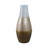Richarson Latitude Run White/Gold Ombre Metal Hourglass Vase-879182269