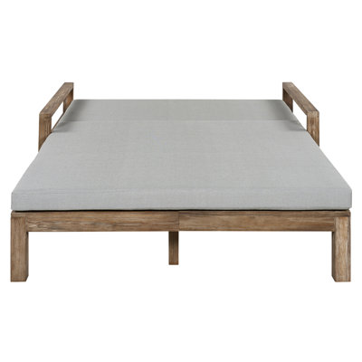Farmhouse-styled Outdoor Sunbed for Ultimate Relaxation Outdoor Daybed Seating 2 People for Poolside, Garden and Backyard