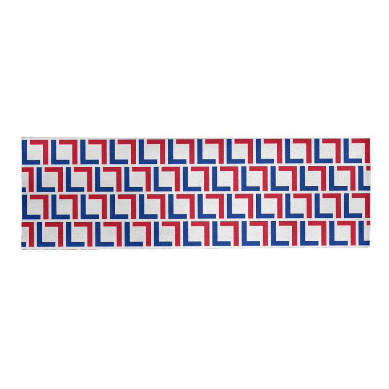 Tapis de couloir blanc