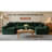 Compression Sectionals 130 Inch Corduroy Modular Cloud Couch for Home