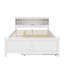 Lit plateforme avec tête de rangement Agnes, USB, lit gigogne et 3 tiroirs Agnes-303788109-303788108
