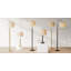 Lampe sur pied arquée 68 po Elita-87384500