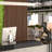 106" x 12.6" Acoustic Wood Wall Paneling, Decorative Soundproof Panels for Walls and Ceilings, 3D Slat Wood Wall Panels-87897319