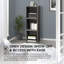 Armoire ouverte en bois aggloméré Sunjoy Quub