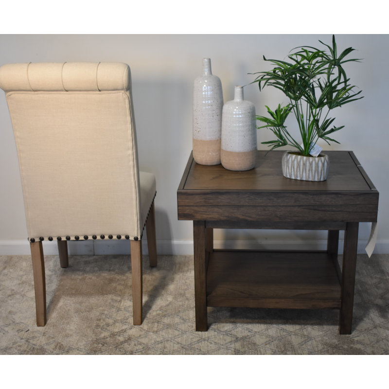 Chaise parsons rembourrée Abisoye