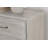 Roundhill Haak 2-drawer Bedroom Nightstand With Built-in Usb Port, Gray Oak Finish