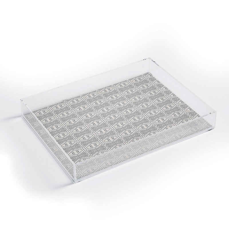 Plastic / Acrylic Tray, 2" H x 8" W x 6" D