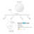 Bianca  4-Light Matte White Dimmable LED Integrated Track Lighting with Pivoting Track Heads