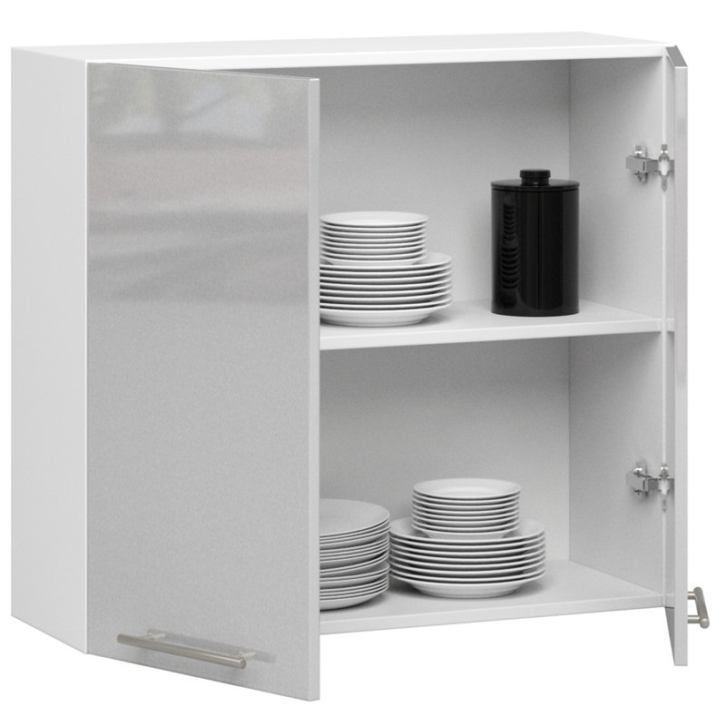 Oliwia Kitchen Wall Unit, 72cm H x 80cm W x 30cm D