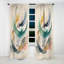 Celestiel - Abstract Minimalism Curtain - Blackout Abstract Curtain - 1 Panels-766361529