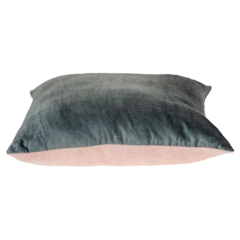 Coussin 16 po x 16 po, Gris foncé