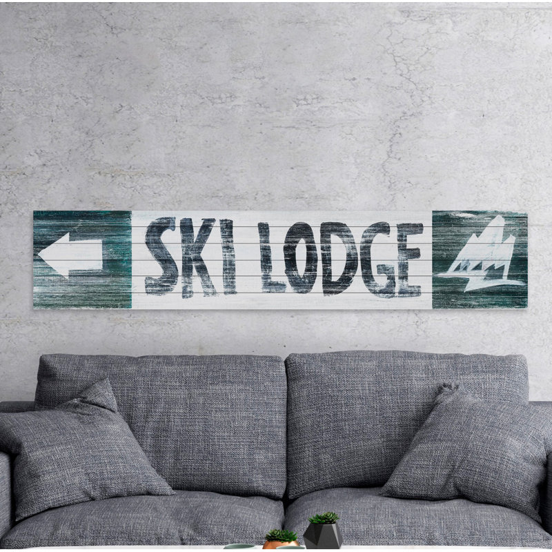 " Ski Lodge This Way "