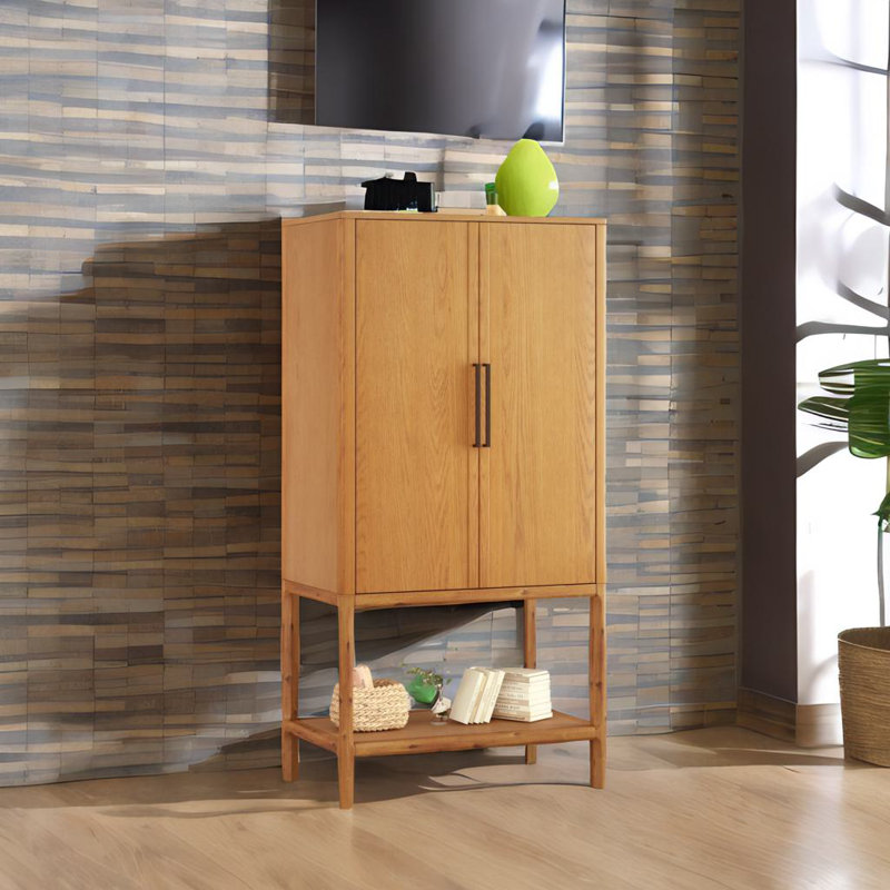 Cabinet With Multiple Storage Functions, Natural