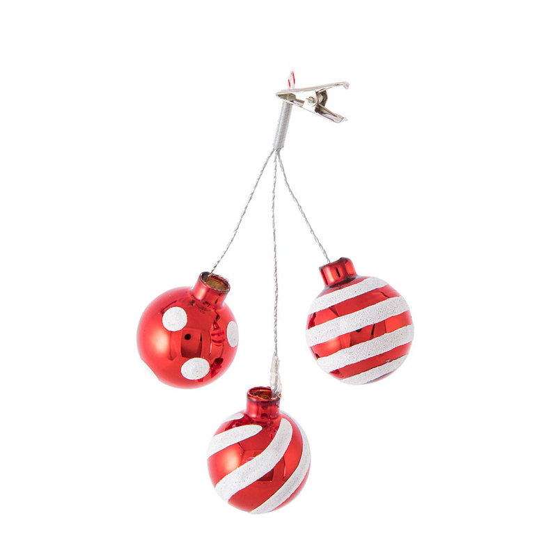Ornement boule Ball Trio