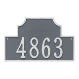 Beckford 1-Line Wall Address Plaque