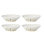 Wildflowers 8" Pasta Bowls, S/4