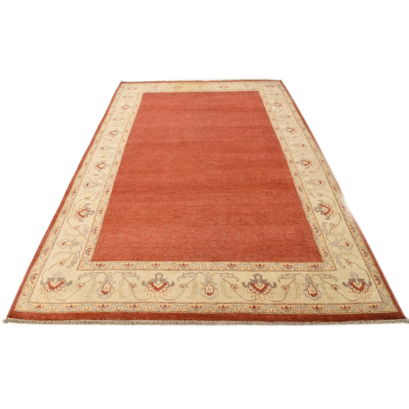 Tapis rouge rouille 7 x 10 Pizarro