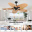 Ventilateur de plafond Palm Island