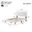 Structure de lit tête de lit Lambswool Petal-640280986