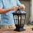 Black Aluminum Outdoor Pole Light