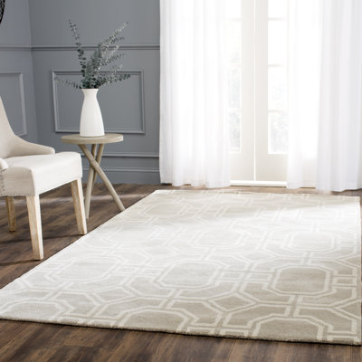Gideon Geometric Wool Hand Woven 152cm X 244cm Area Rug