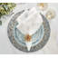 Shell Mosaic Placemat In Gray & Taupe