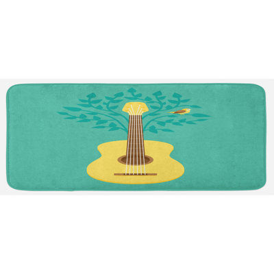 Tapis de cuisine guitare