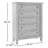 Aisja 45.47'' W 5 - Drawer Dresser-85487968